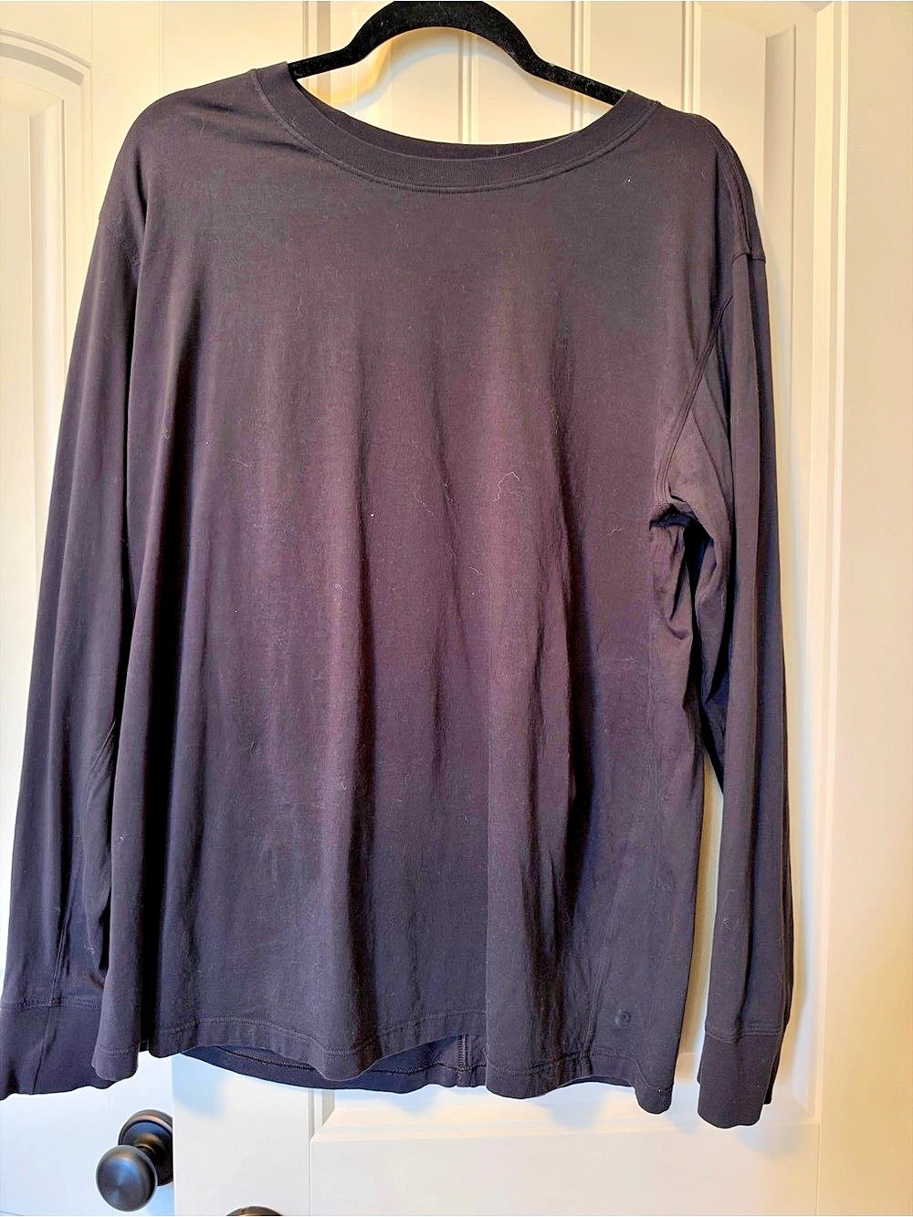 All Yours Sleeve Shirt Long in Black Size 10.